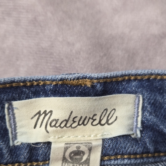 Madewell The Perfect Vintage Jean Womens Sz 28 Blue Denim 100% Cotton EUC - Picture 6 of 12